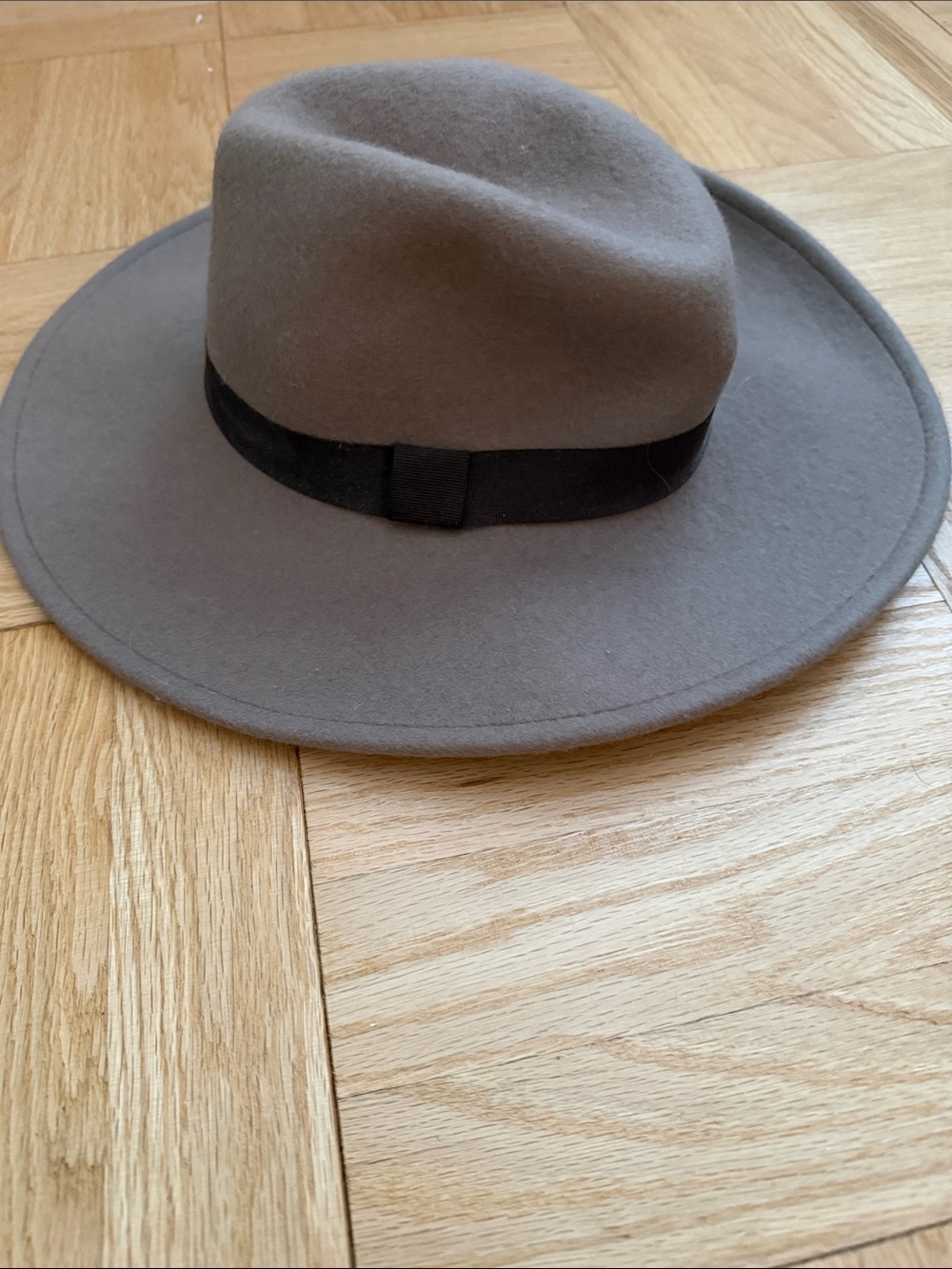 NWT Ann Taylor camel wool fedora